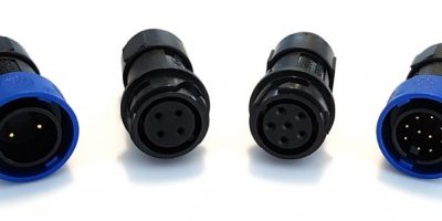 Bulgin extends miniature circular power connectors to double options