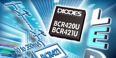 Constant-current LED drivers are in low profile DFN package