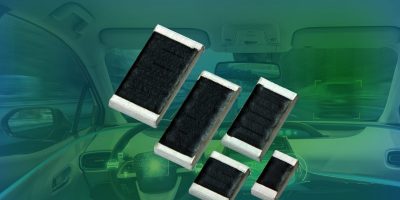 AEC-Q200 qualified, thick film chip resistors reduce component count
