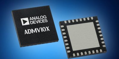 Mouser stocks Analog Devices GaAs ADMV10x converters