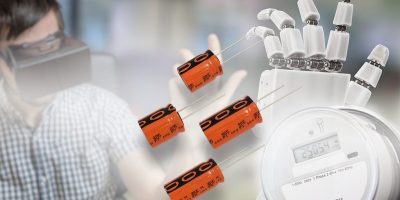 Capacitors are for energy harvesting or back-up in harsh conditions