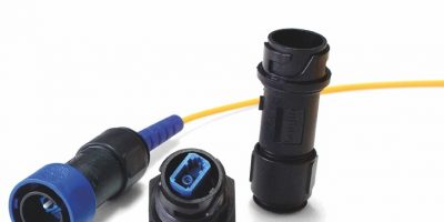 Bulgin claims rugged fibre optic connector is “smallest available”