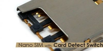 SIM connector detects functionality with no footprint penalty