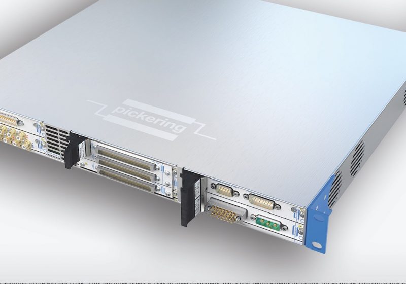Sixslot modular USB/LXI chassis is for limited space applications