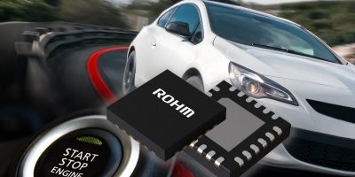 Buck-boost power supply chipset stabilises start-stop vehicle systems