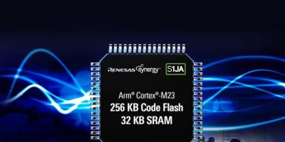 RS Components offers Renesas Synergy S1JA microcontroller