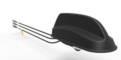 Two antennae enhance connectivity for public transportation