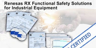 Renesas Introduces RX Functional Safety Solution with World’s First SIL3 Software Certification for Industrial Equipment