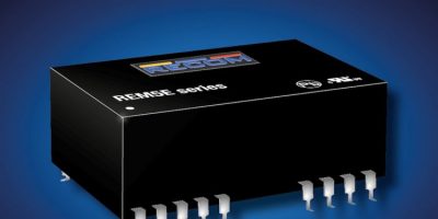 Recom introduces surface mount converters for medical design