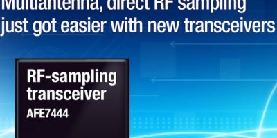 Integrated quad- and dual-channel RF-sampling transceivers enable multiantenna wideband systems