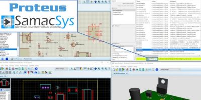 SamacSys introduces Labcenter’s Proteus PCB software to library