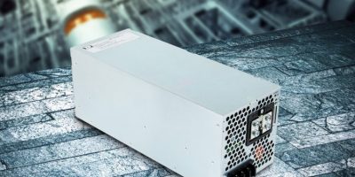 AC/DC power supply simplifies installation in industry