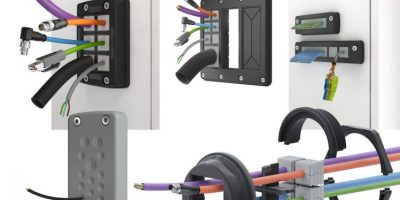 Cable entry systems from Conta-Clip protect to IP66 ingress