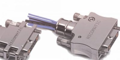 DMM connectors from Nicomatic have 360 degree EMC backshells