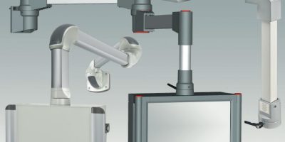 Rolec extends industrial workstations with suspension arm systems