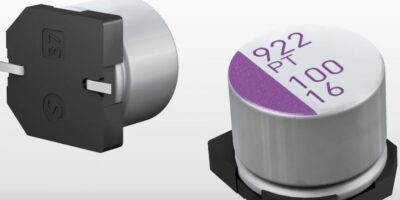 Polymer aluminium capacitors have low ESR characteristics, says PIE