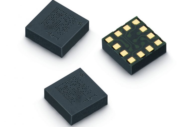 Threeaxis acceleration sensor has four measuring ranges