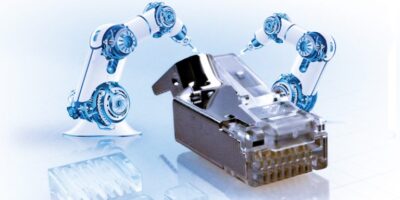 Industrial connector operates at 10Gbit data transmission