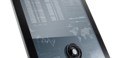 Tactile control provides blind operation for touchscreens