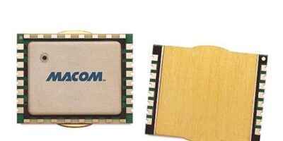 Broadband, multi-stage GaN-on-Si PA from Macom has flexible mounting