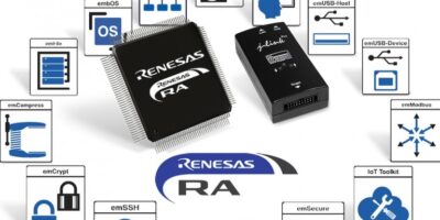 Segger supports Renesas’ ARM-based RA microcontrollers