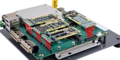 COM Express carrier has four I/O modules for data acquisition and control
