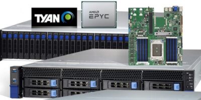 Storage servers are based on AMD EPYC 7002 series processors