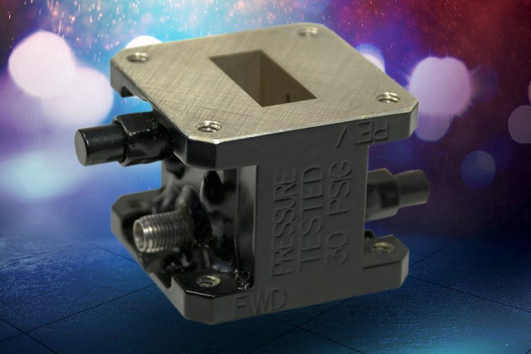 Miniature dualloop coupler is made for confined spaces