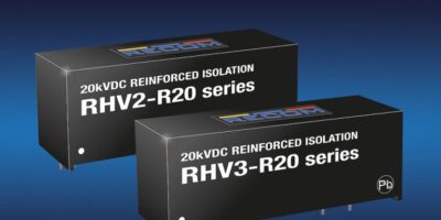 Recom introduces two DC/DC converters in a SiP16 package