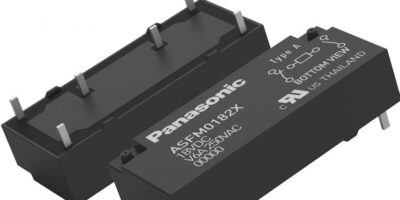 Panasonic Industry shrinks two-pole safety relay