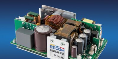 Recom announces 550W with baseplate cooling for medical equipment