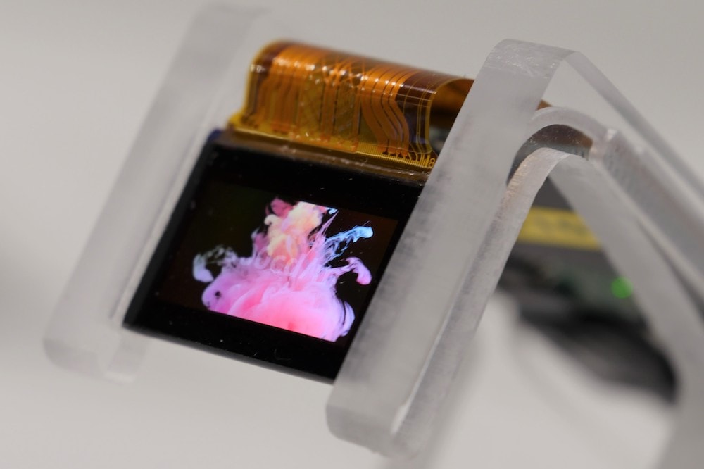 Oled Microdisplay Has Wide Viewing Angle For Augmented Reality Global Electronics 