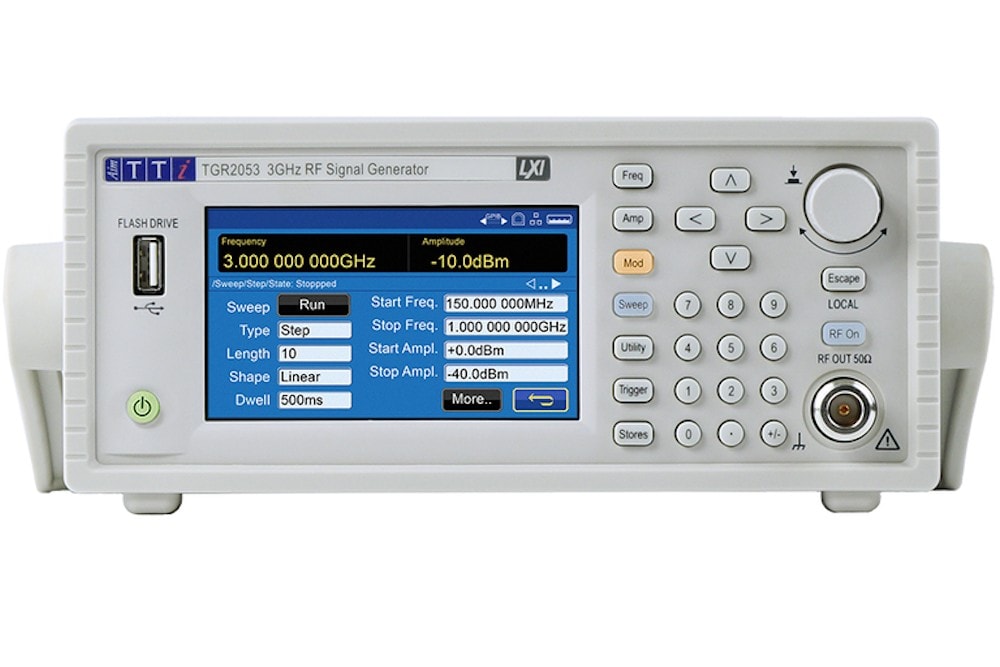 RF signal generators are highspec, low cost, says RS Components