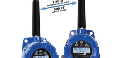 Point-to-point wireless I/O modules replicate signals at remote locations