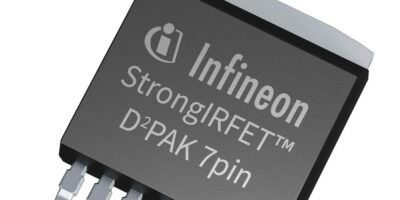Infineon adds three MOSFETs in D²PAK for portable devices