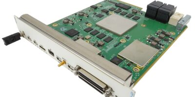FPGA board complies to AMC.1 – 4 specifications