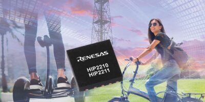 100V half-bridge MOSFET drivers continue legacy of Harris Intelligent Power devices 