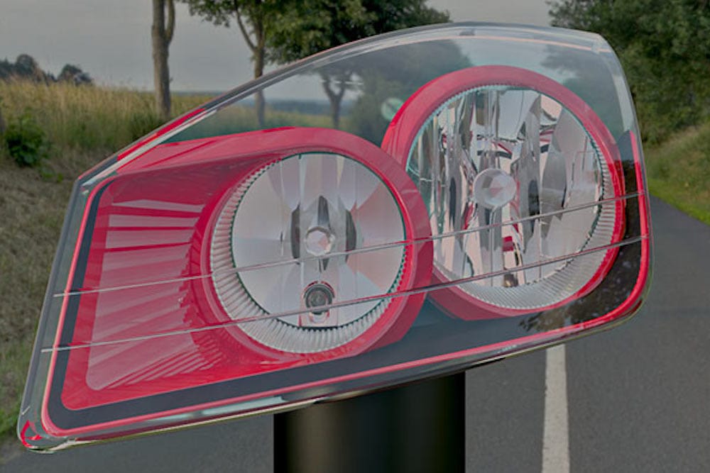 LucidShape CAA V5 software designs automotive lighting within CATIA V5