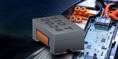 Common mode chip inductors suppress noise in high temperatures