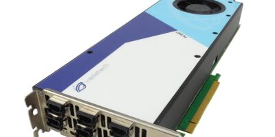 PC1597 PCIe card’s active cooling aids power-hungry applications