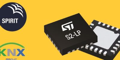 STMicroelectronics bases smart building KNX-RF software on S2-LP transceiver