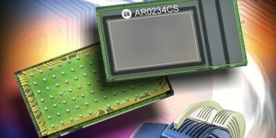 Image sensor minimises distortion in machine vision and mixed reality applications