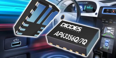 Two synchronous buck converters from Diodes feature noise reduction