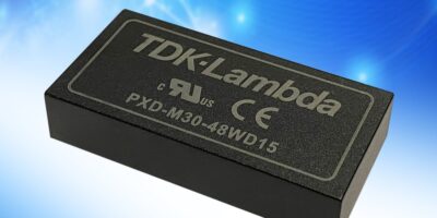 PXD-M30 DC/DC converters have wide input ranges