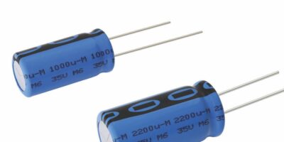 Miniature, automotive grade aluminium capacitors save space