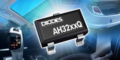 Self-diagnostic Hall-effect switches are automotive-qualified