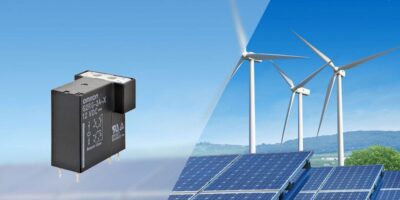 Omron unveils compact 500VDC relay for charging circuits