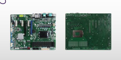 Industrial ATX computer board sparkles for industry 4.0