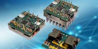 500W step-down DC/DC buck converters are packaged in 1/16 brick pinout
