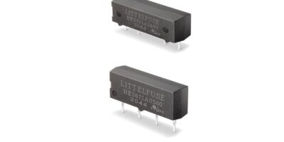 Reed relays are hermetically sealed for high voltage galvanic insulation